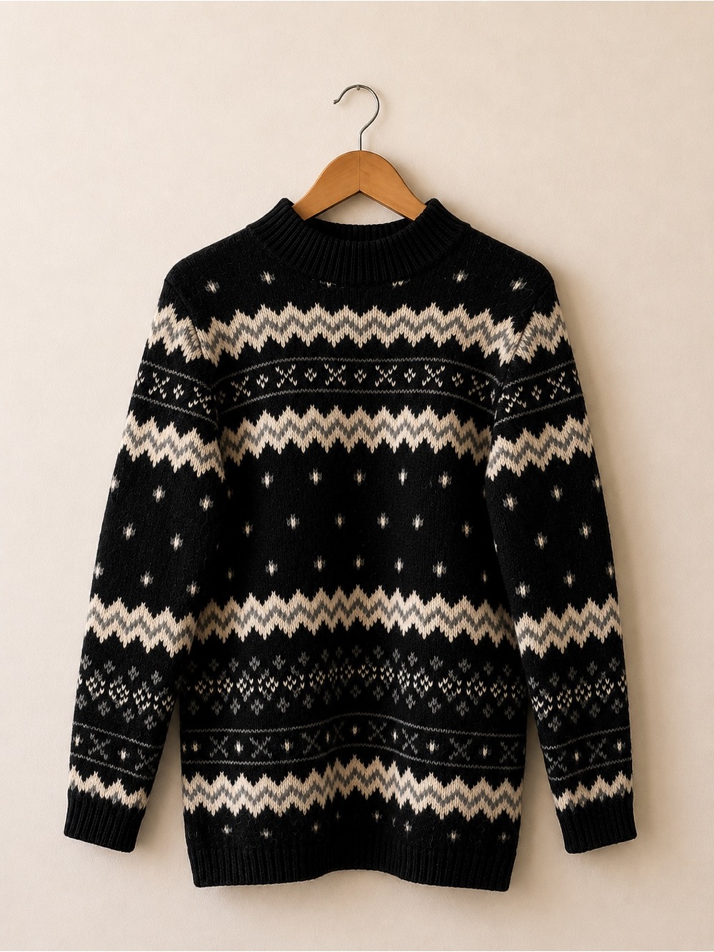 Vintage Liz Claiborne Fair Isle Wool Sweater – Petite S